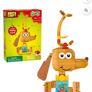 New Brickcraft The Grinch Max Gift Reveal Decoration Building Kit 132-Piece Set